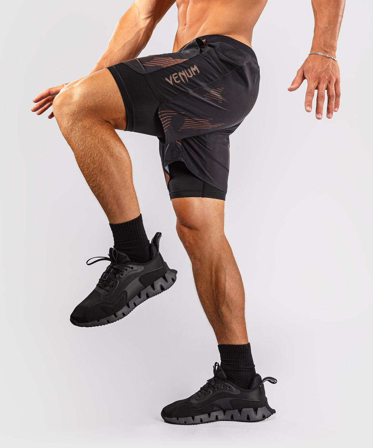 Venum MMA Shorts No-Gi 6.0 - Zwart/Bruin