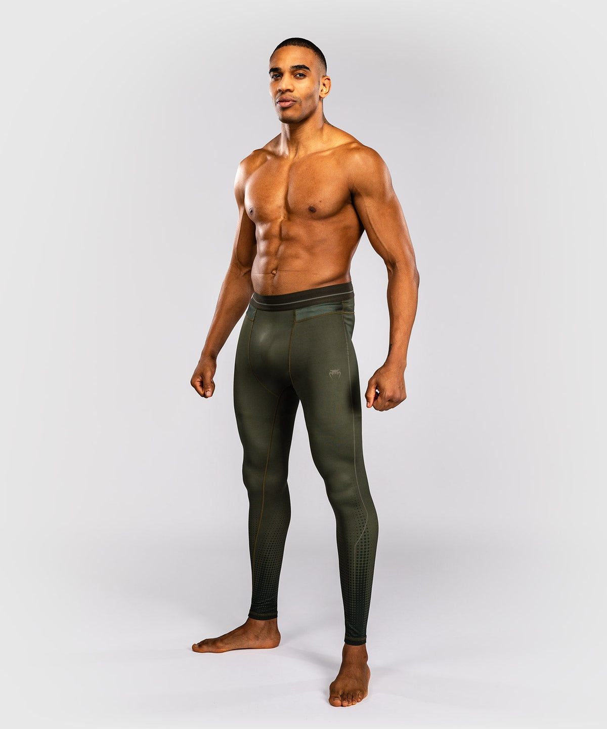 Venum Compressiebroek Stealth - Kaki/Legergroen