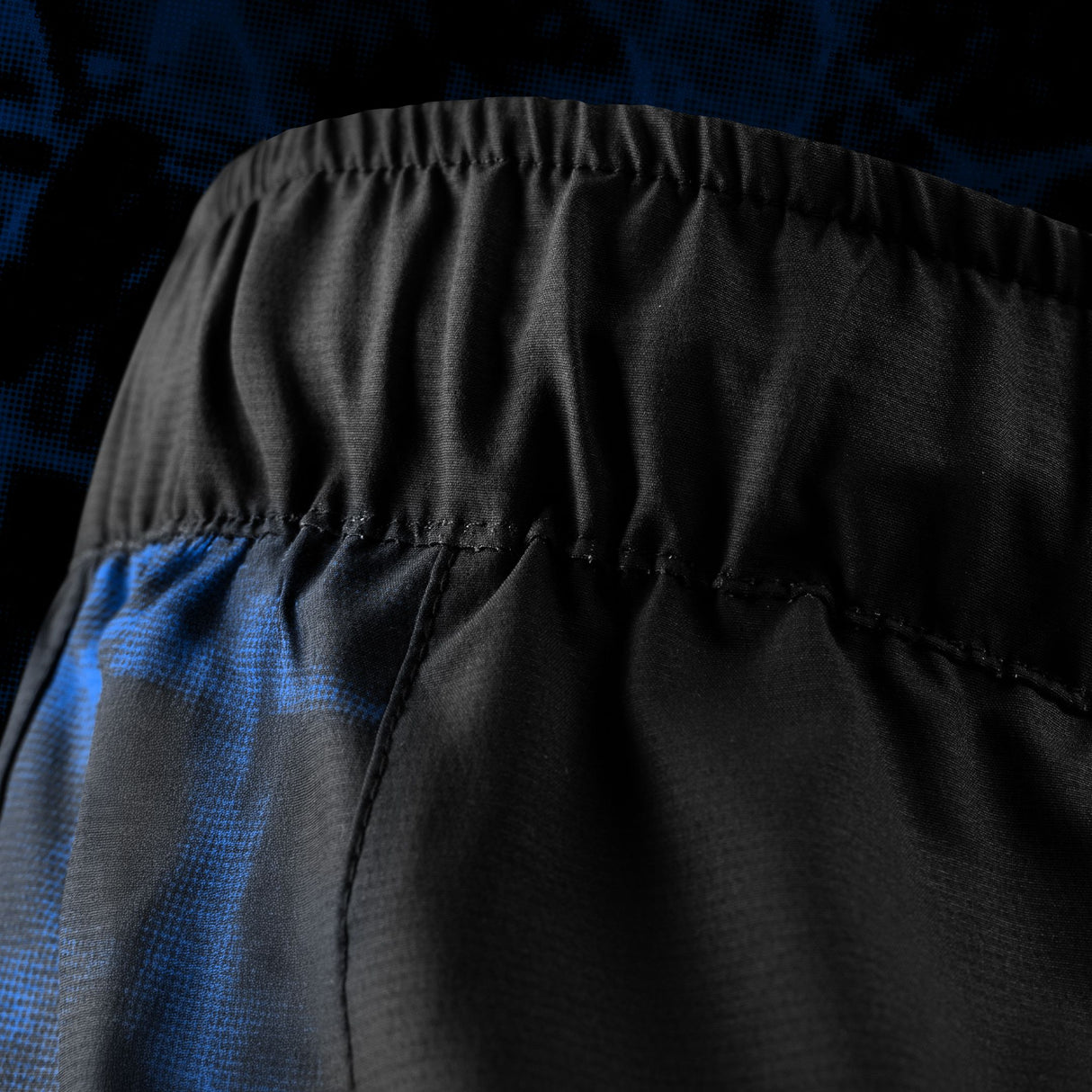 Hayabusa x UFC BJJ MMA Shorts Dames - Zwart/Blauw