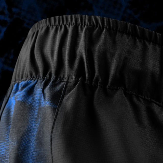 Hayabusa x UFC BJJ MMA-Shorts für Damen – Schwarz/Blau