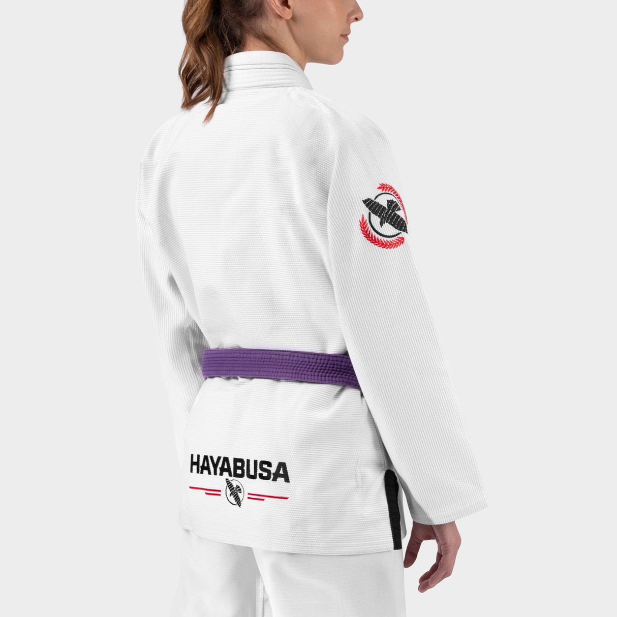 Hayabusa BJJ Gi Jas Valor Lightweight Dames - Wit