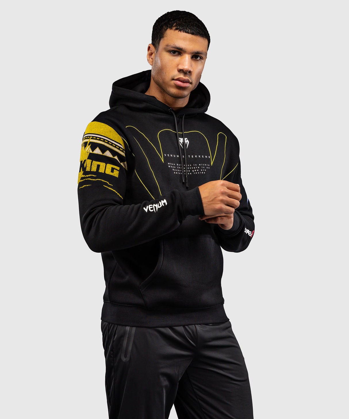 Venum Hoodie x TEKKEN 8 King - Zwart/Geel