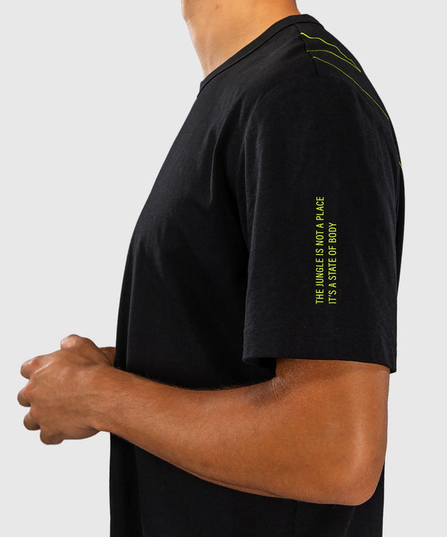 Venum T-Shirt Amazonia Reborn - Zwart/Groen
