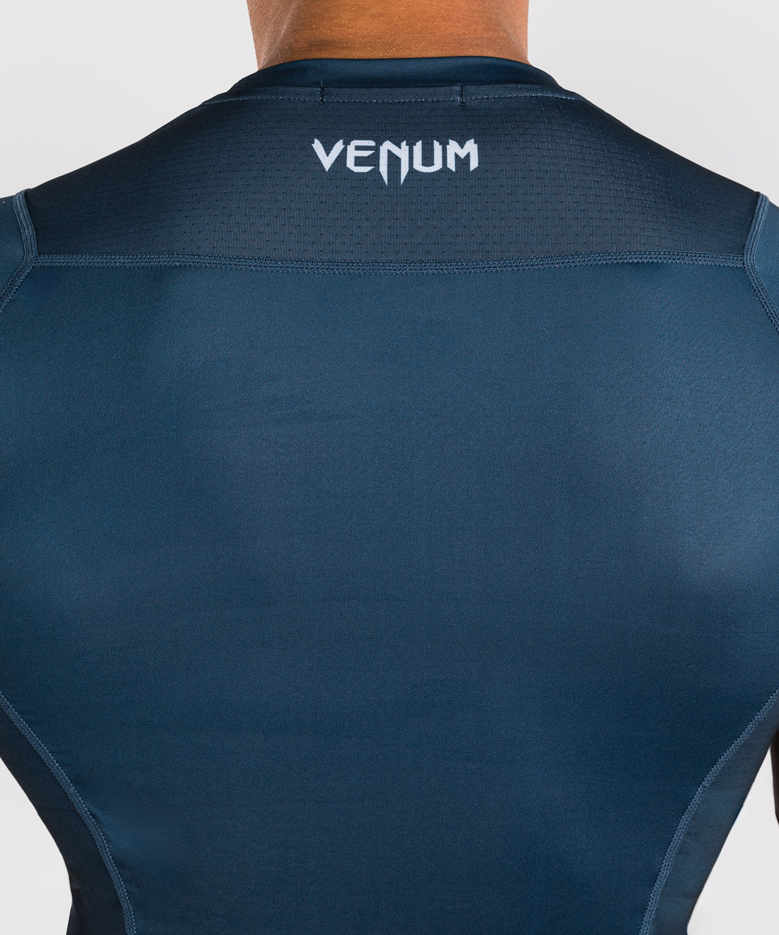 Venum No Gi Rashguard Korte Mouwen - Blauw