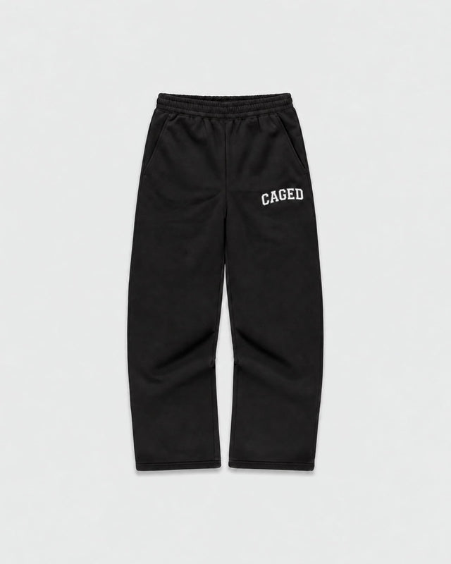 Caged Joggingsbroek Varsity - Zwart