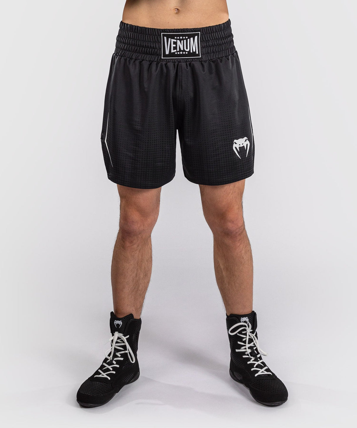 Venum Boksshorts Stealth - Zwart/Wit