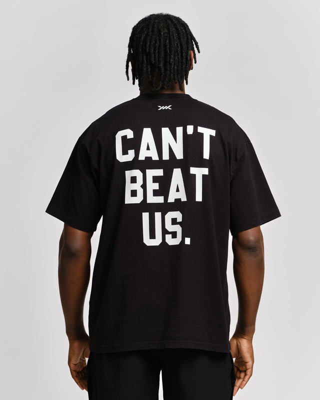 Caged T-Shirt 'CBU' – Černé