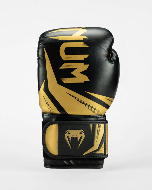 Guantes de boxeo Venum Challenger 3.0 – Negro/Oro