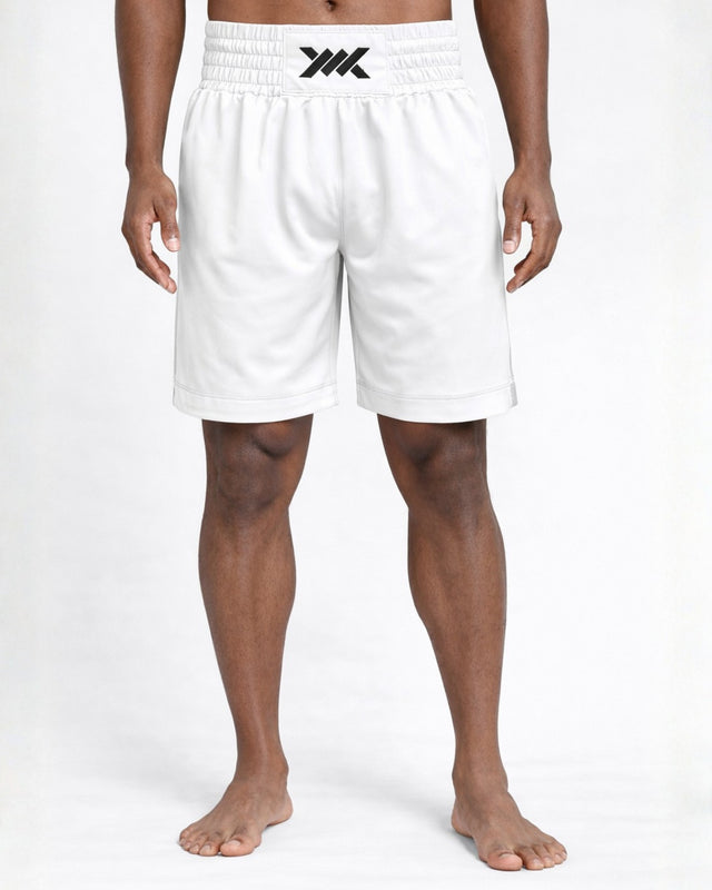 Caged Boxningsshorts Classic – Vit