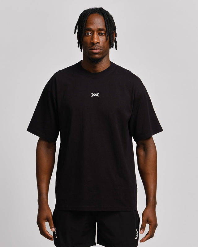Caged T-Shirt 'CBU' – Černé