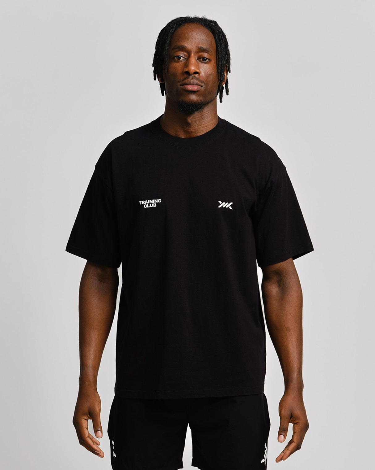 Caged T-Shirt Training Club - Zwart