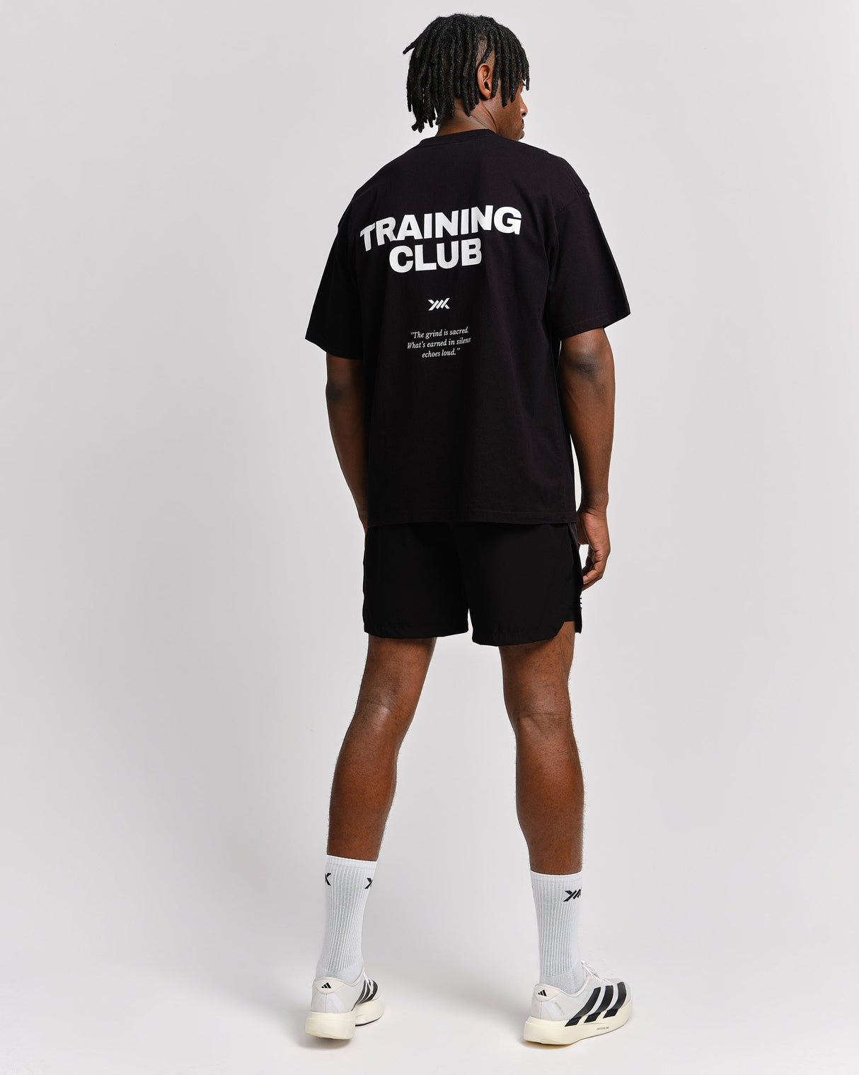 Caged T-Shirt Training Club - Zwart