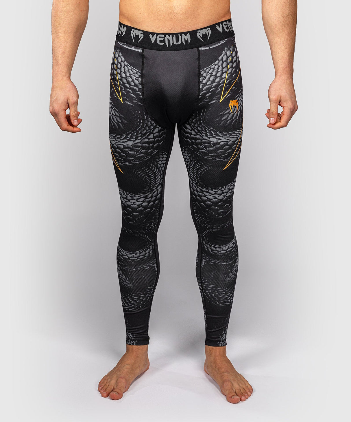 Venum Compressiebroek Matupa - Zwart/Grijs/Goud