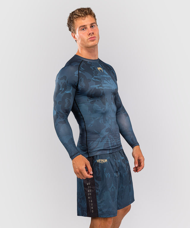 Venum Rashguard Jujutsu Kaisen Fushiguro Lange Mouwen - Blauw