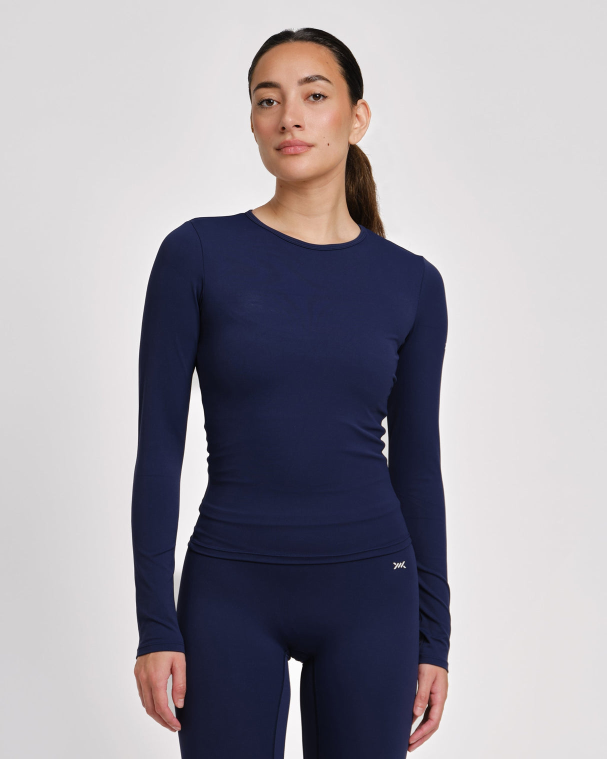 Caged Long Sleeves Aspire - Navy Blauw