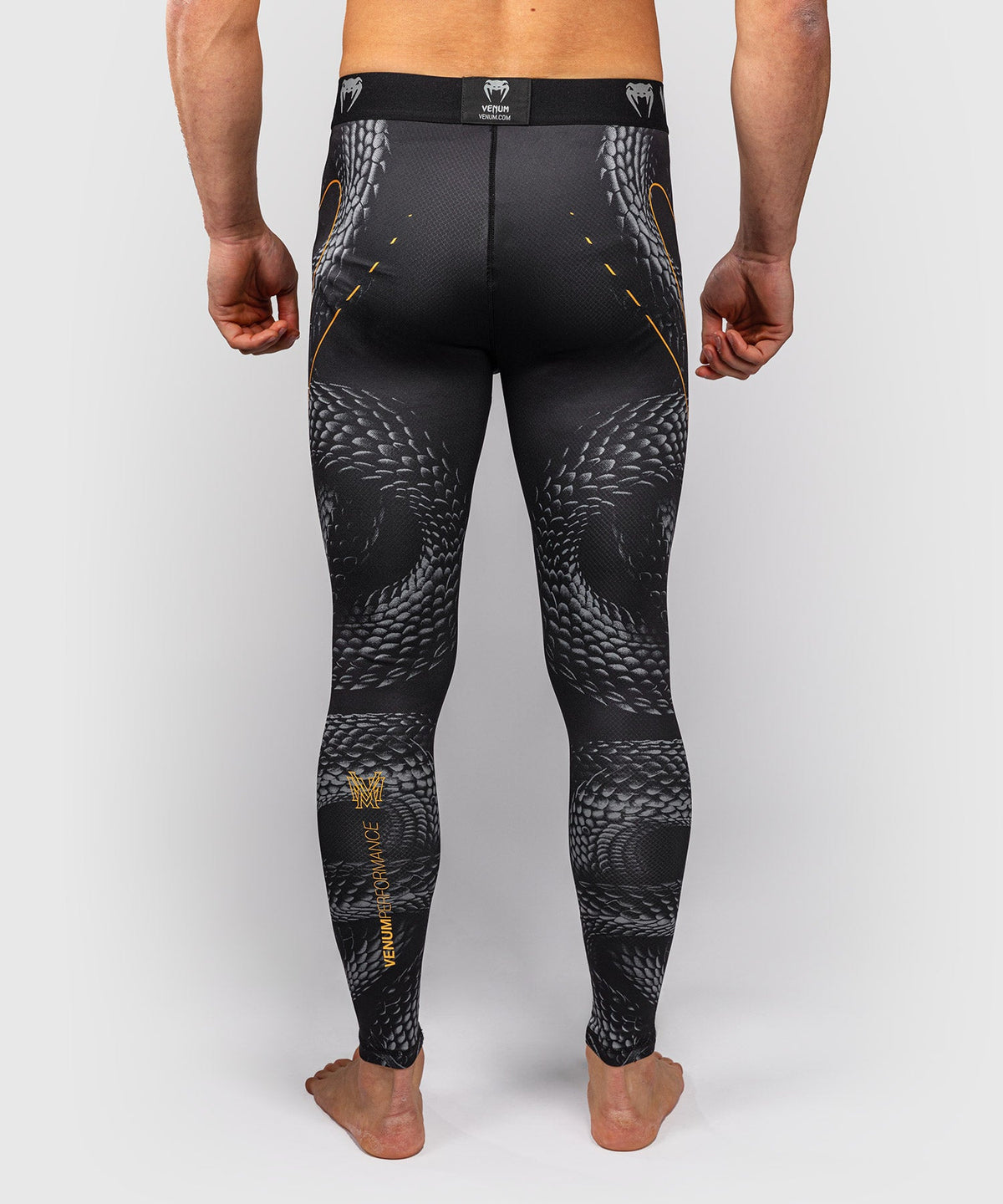 Venum Compressiebroek Matupa - Zwart/Grijs/Goud
