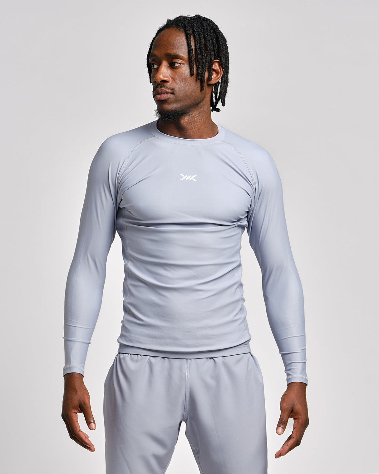 Caged Rashguard Tactical Lange Mouwen - Gunmetal Grey
