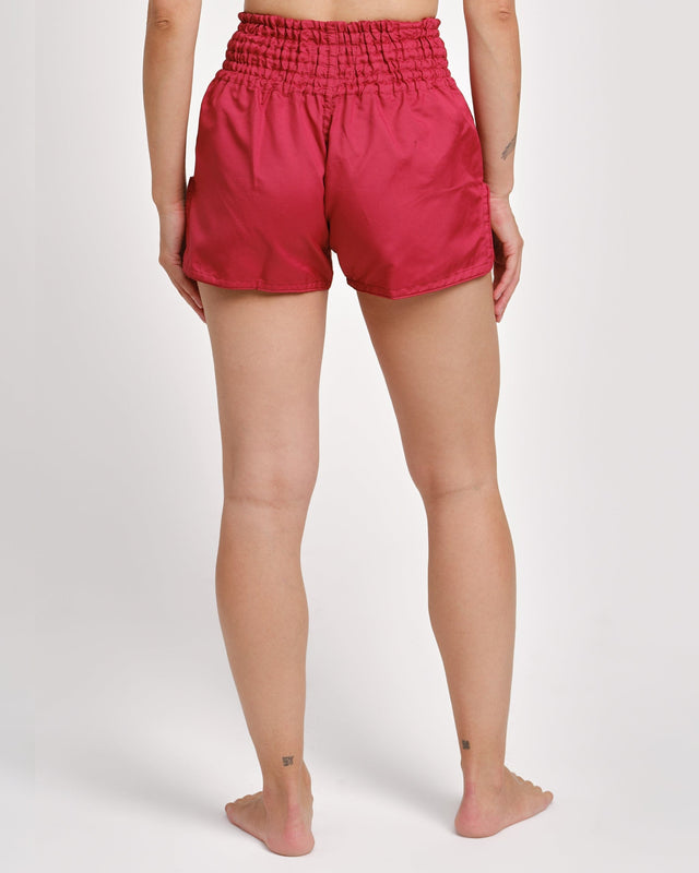Caged Classic Muay Thai Shorts - Red