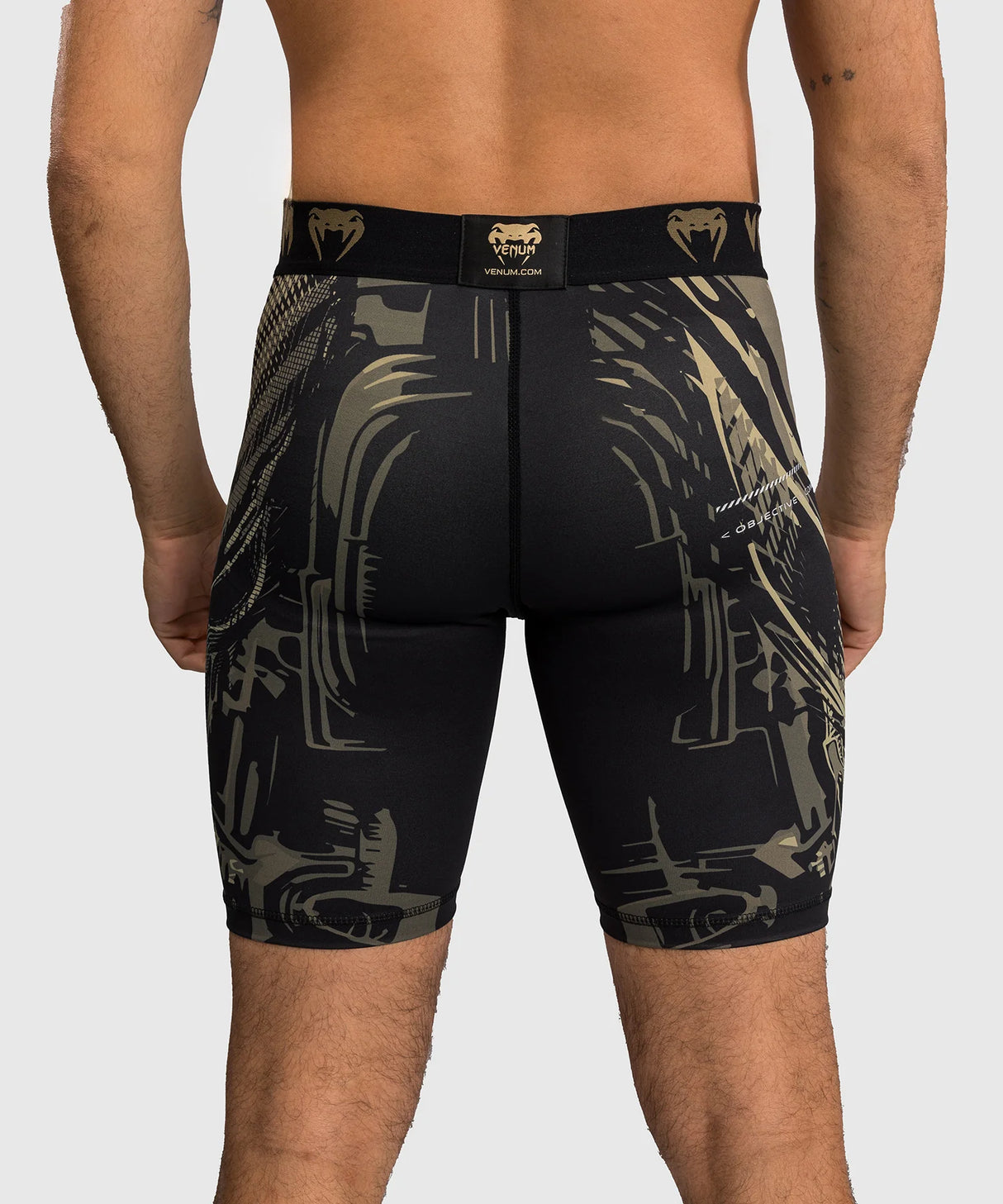 Venum Compressie Shorts Invader - Zwart/Zand