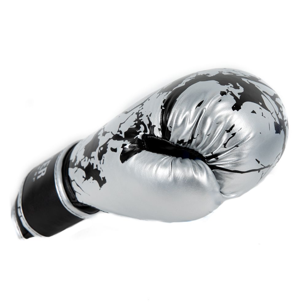 Booster Bokshandschoenen BG Kids Marble - Zilver/Zwart