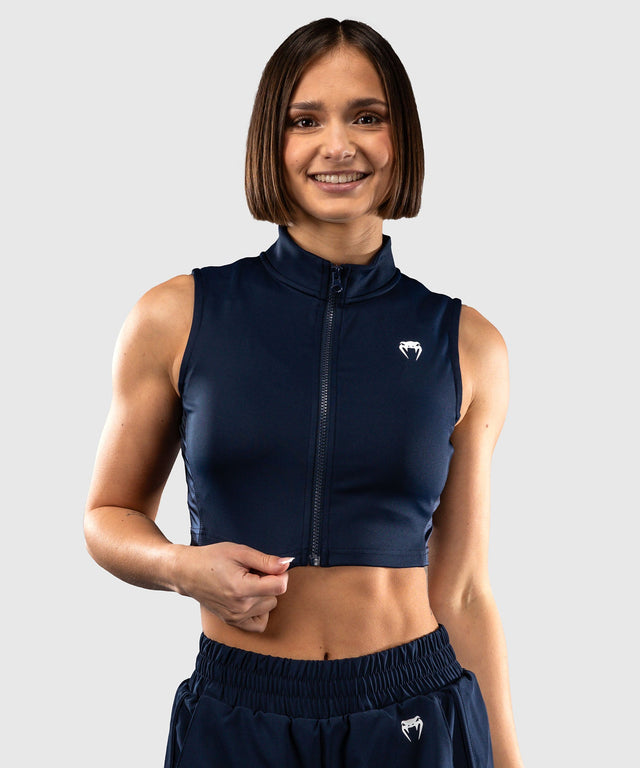 Venum Crop Top Sculpt Shape Dam - Marinblå