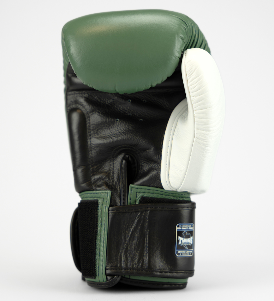 Twins Bokshandschoenen BGVL4 - Leger Groen/Zwart/Wit
