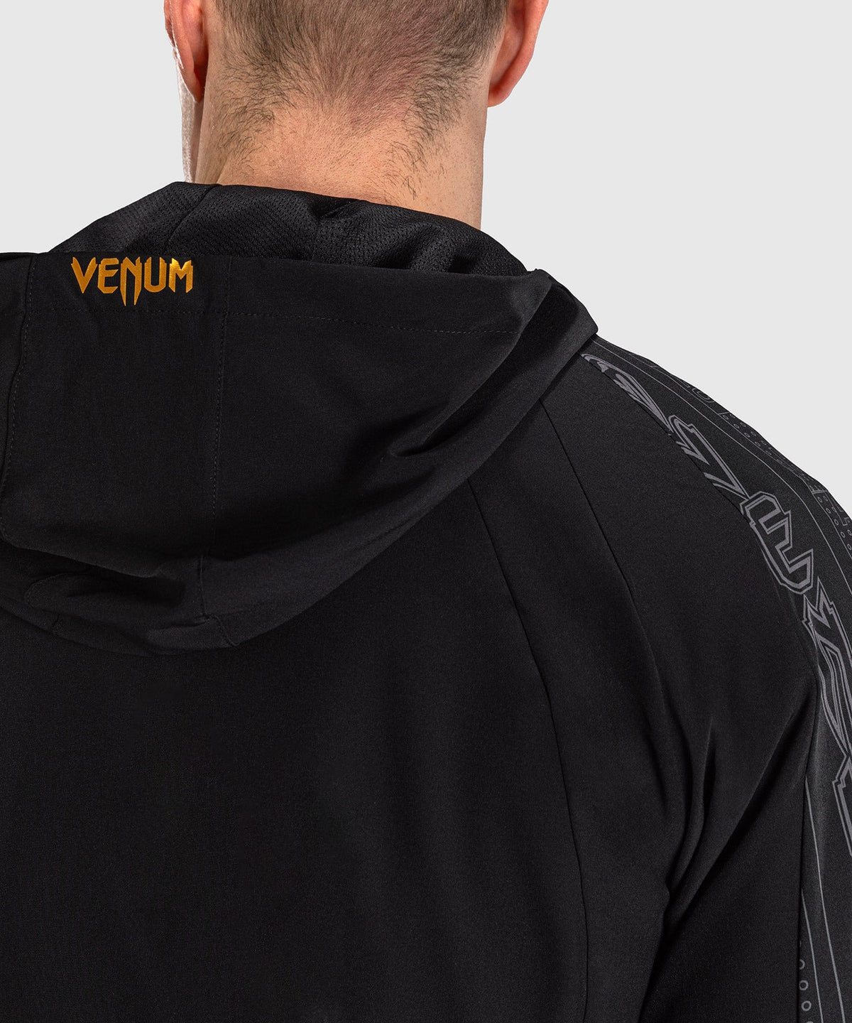 Venum Karate Combat Trainingsjack - Zwart/Grijs