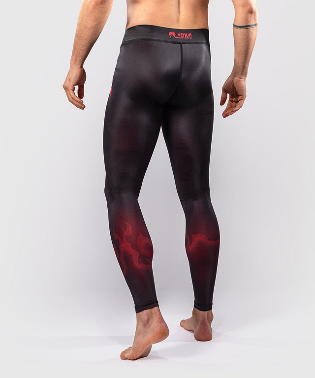 Shorts de compression Venum Spectre – Noir/Rouge