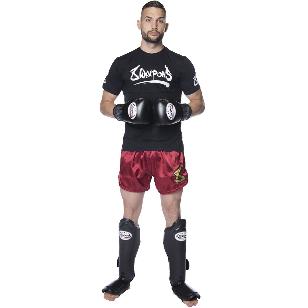 8 WEAPONS Muay Thai Shorts Strike - Bordeaux