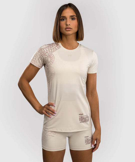 Venum Dames Dry Tech T-Shirt Serpenti - Ivory
