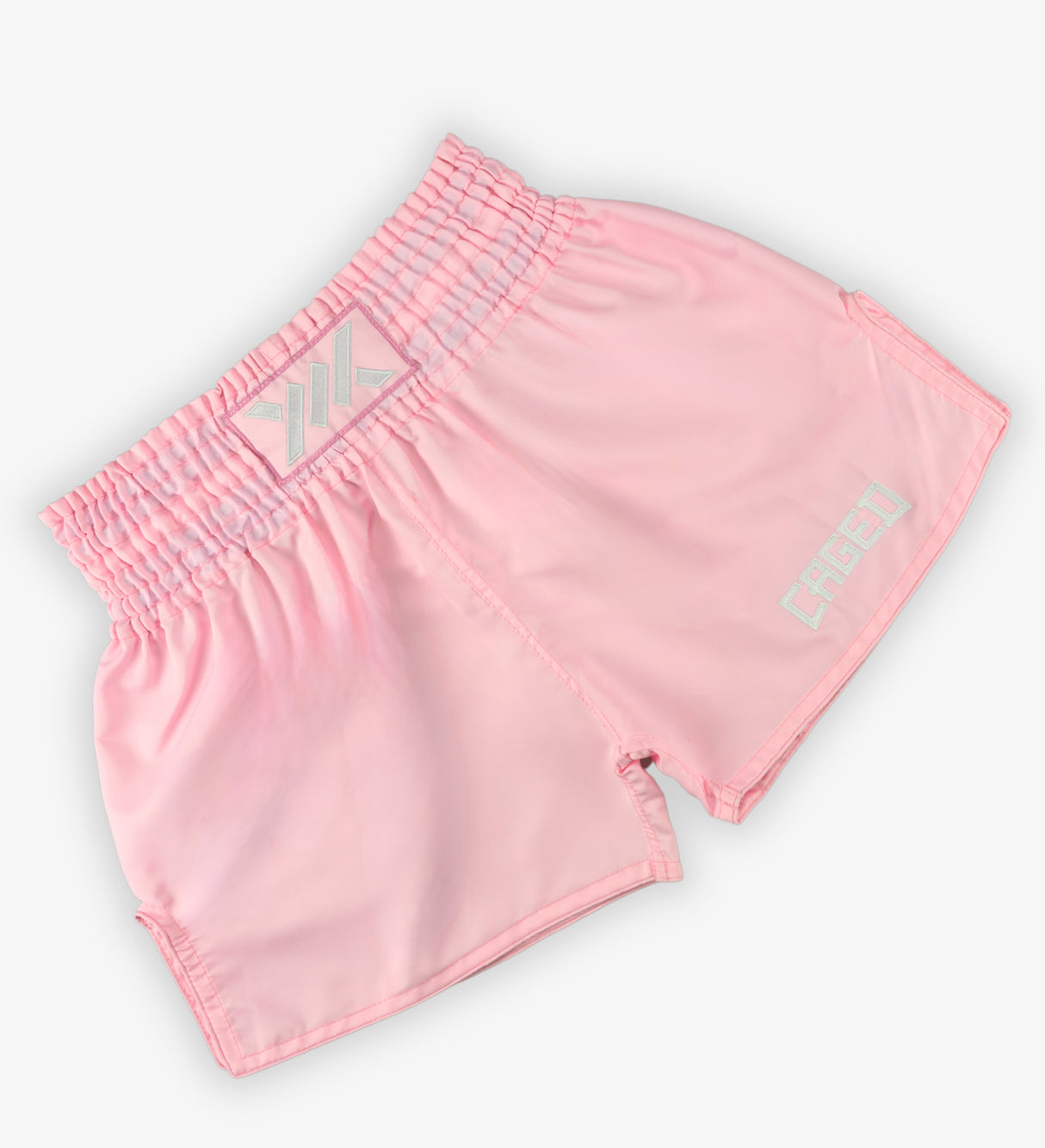 Caged Muay Thai Shorts Classic - Baby Roze