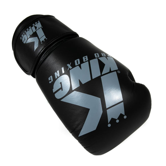 King Pro Boxing Boxhandschuhe Platinum – Schwarz/Grau