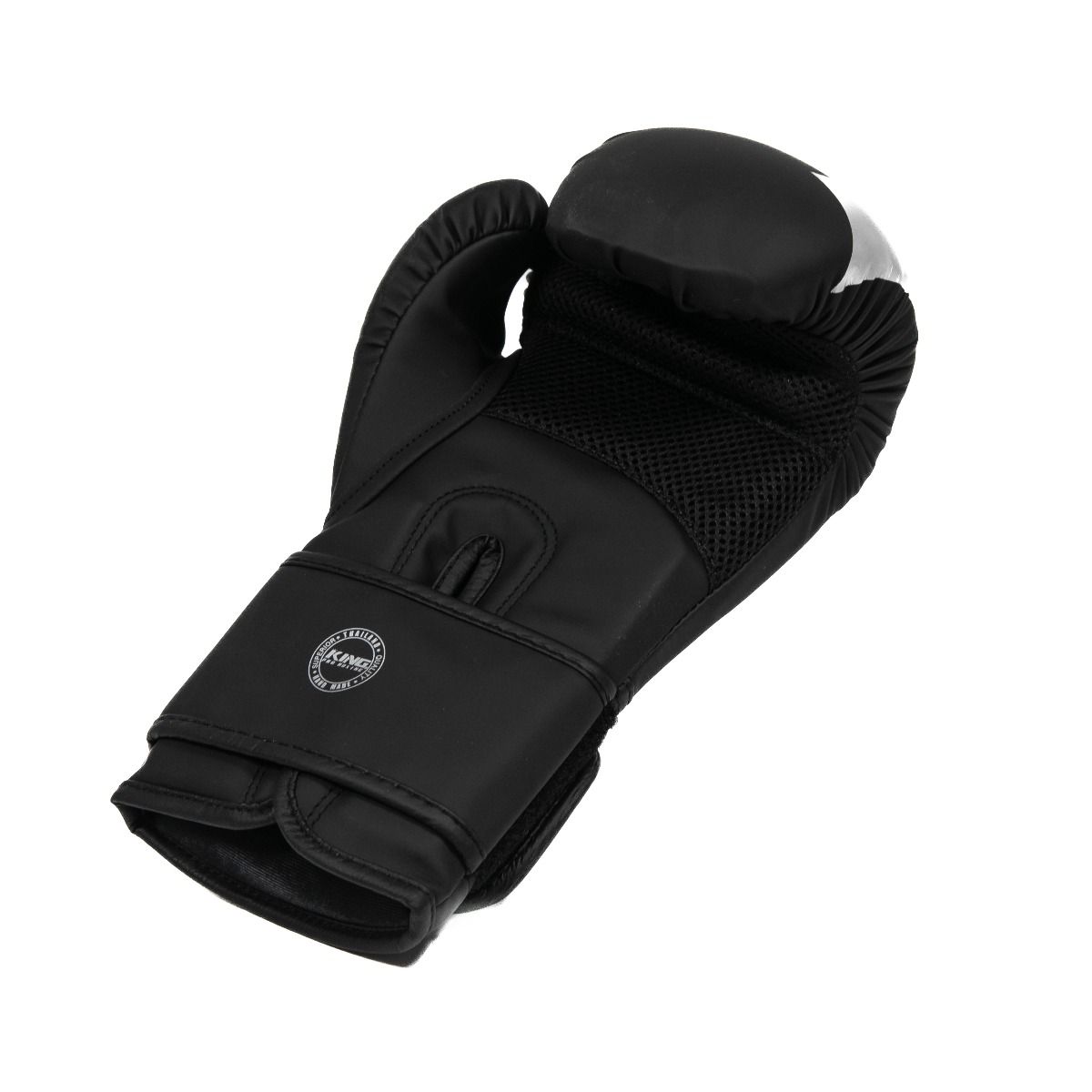 King Pro Boxing Bokshandschoenen Revo - Zwart/Zilver
