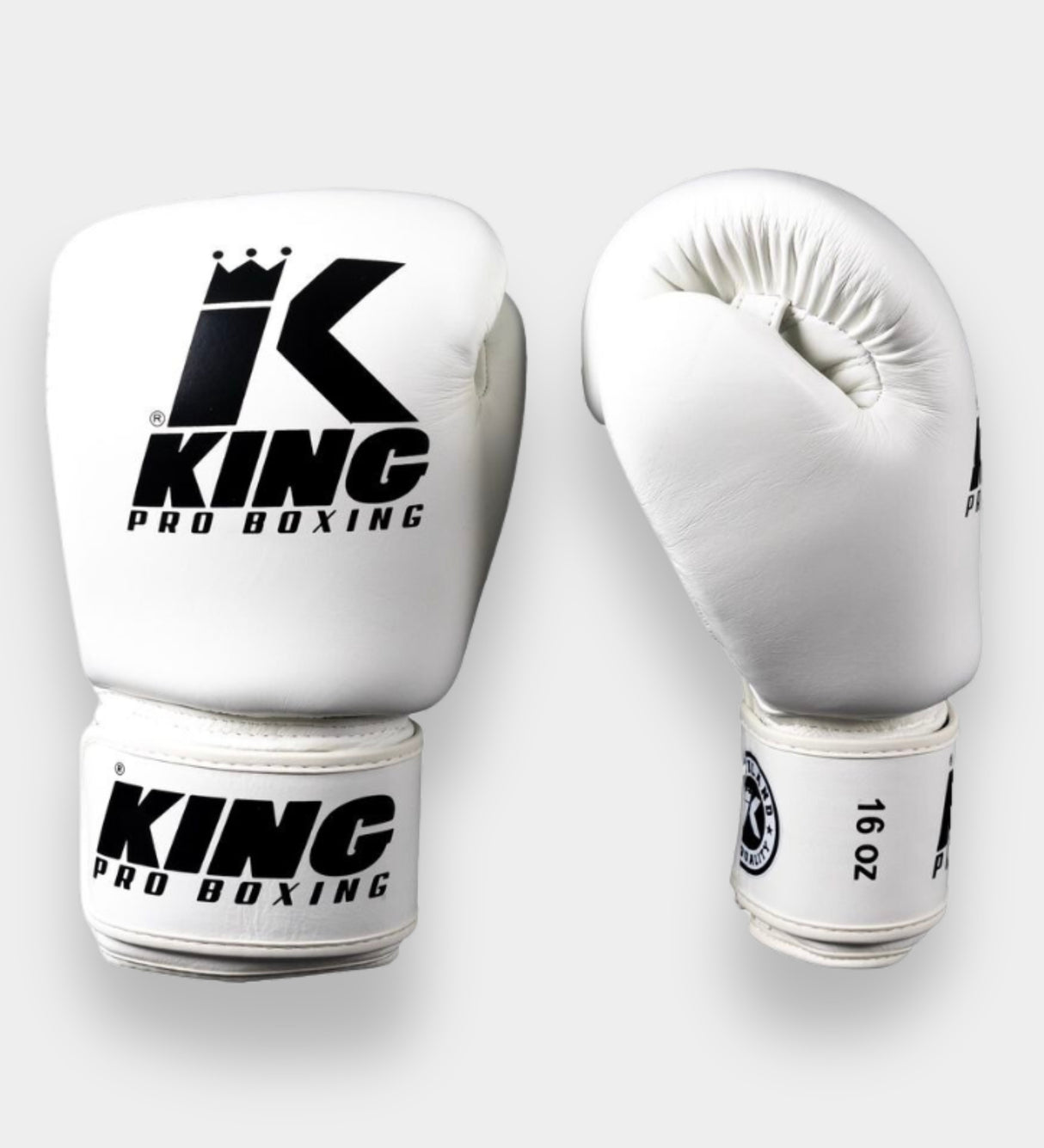 King Pro Boxing Boxing Gloves BGVL3 - White/Black