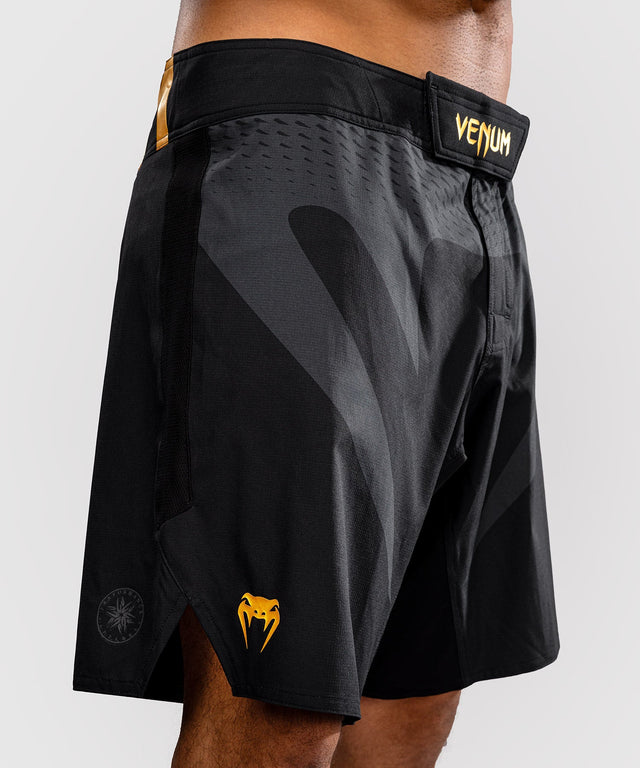 Venum MMA Shorts Attack - Zwart/Goud