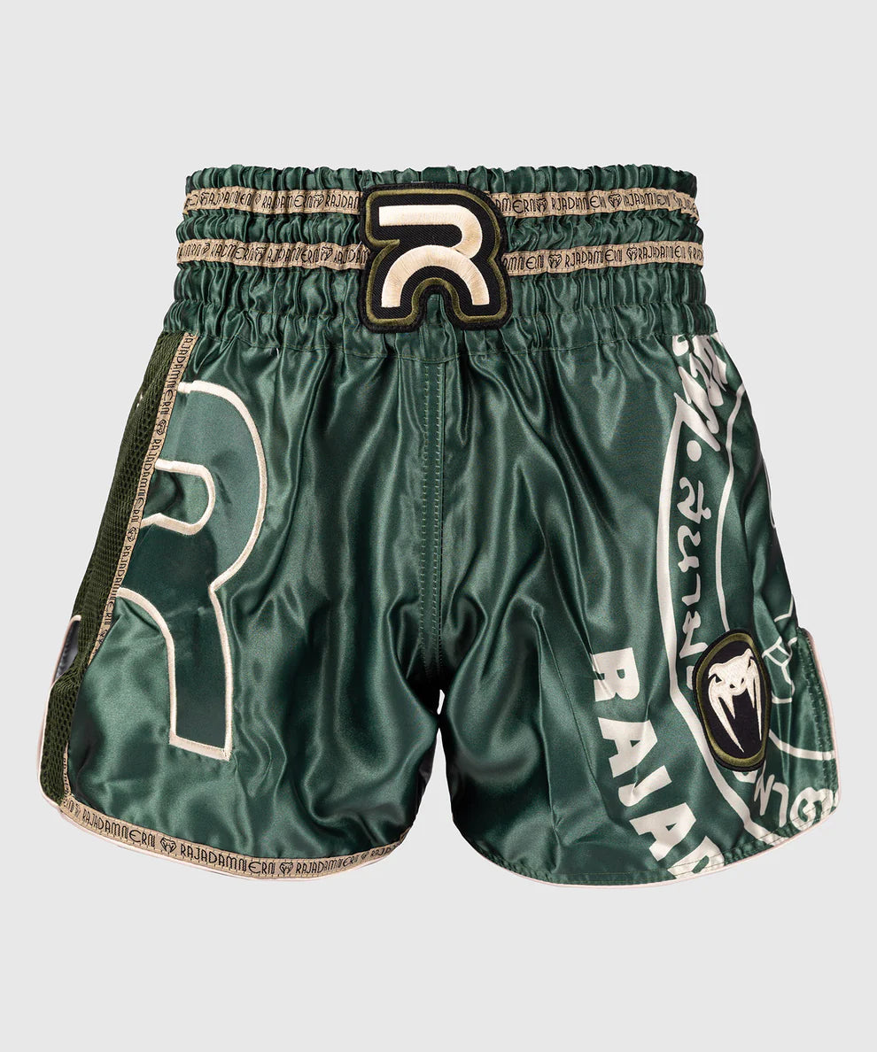 Venum x Rajadamnern Muay Thai Shorts - Legergroen