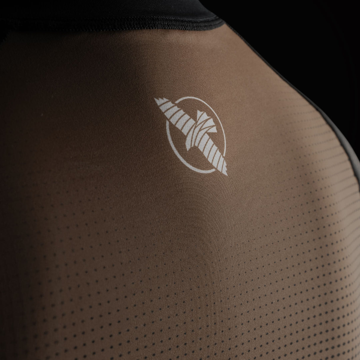 Hayabusa Rashguard Pro Ranked Lange Mouwen Dames - Bruin