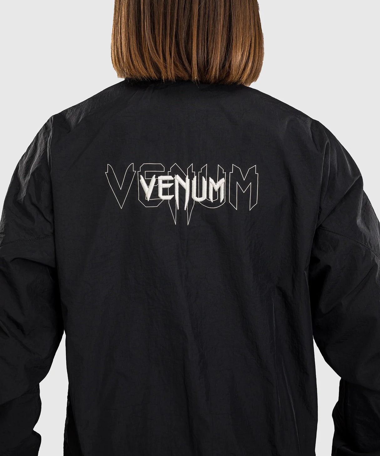 Venum Damen-Trainingsjacke Vectra – Schwarz/Weiß