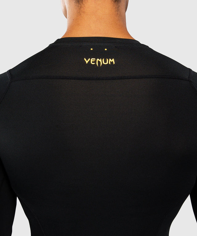 Rashguard Venum G-Core Maniche Lunghe – Nero/Oro
