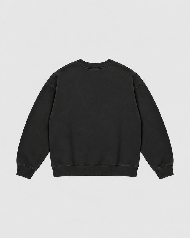 Caged Sweater Varsity - Zwart