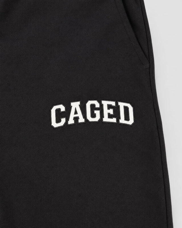 Caged Joggingsbroek Varsity - Zwart