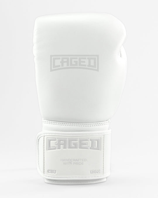 Caged Bokshandschoenen 'X' Series - Wit/Wit