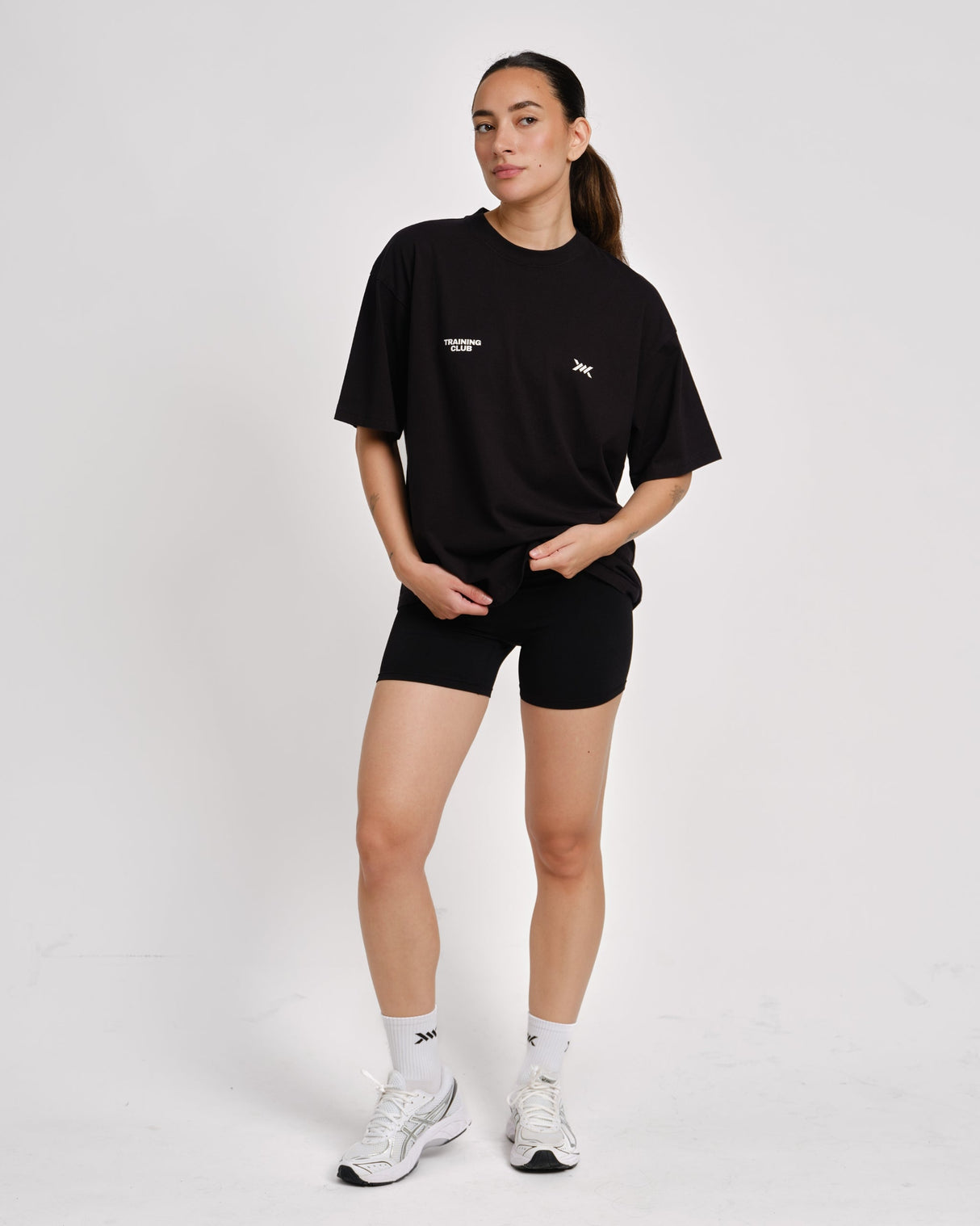 Caged T-Shirt Training Club - Zwart