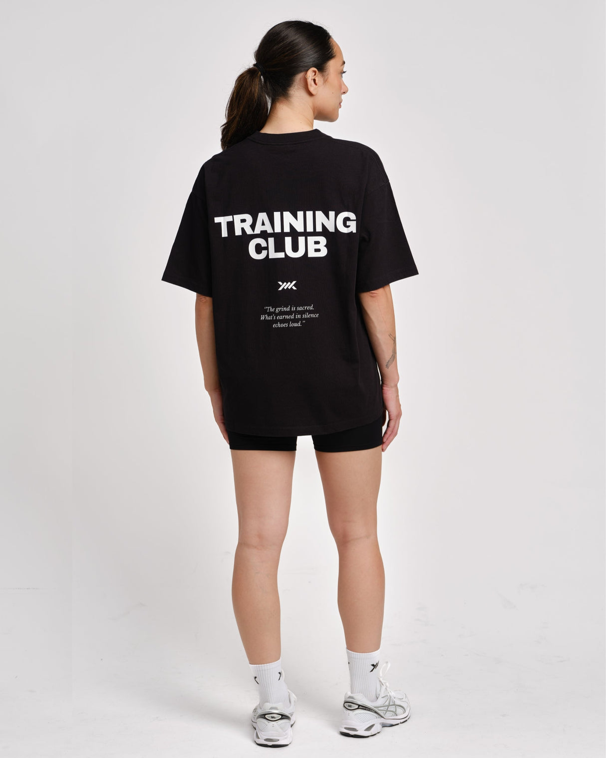 Caged T-Shirt Training Club - Zwart