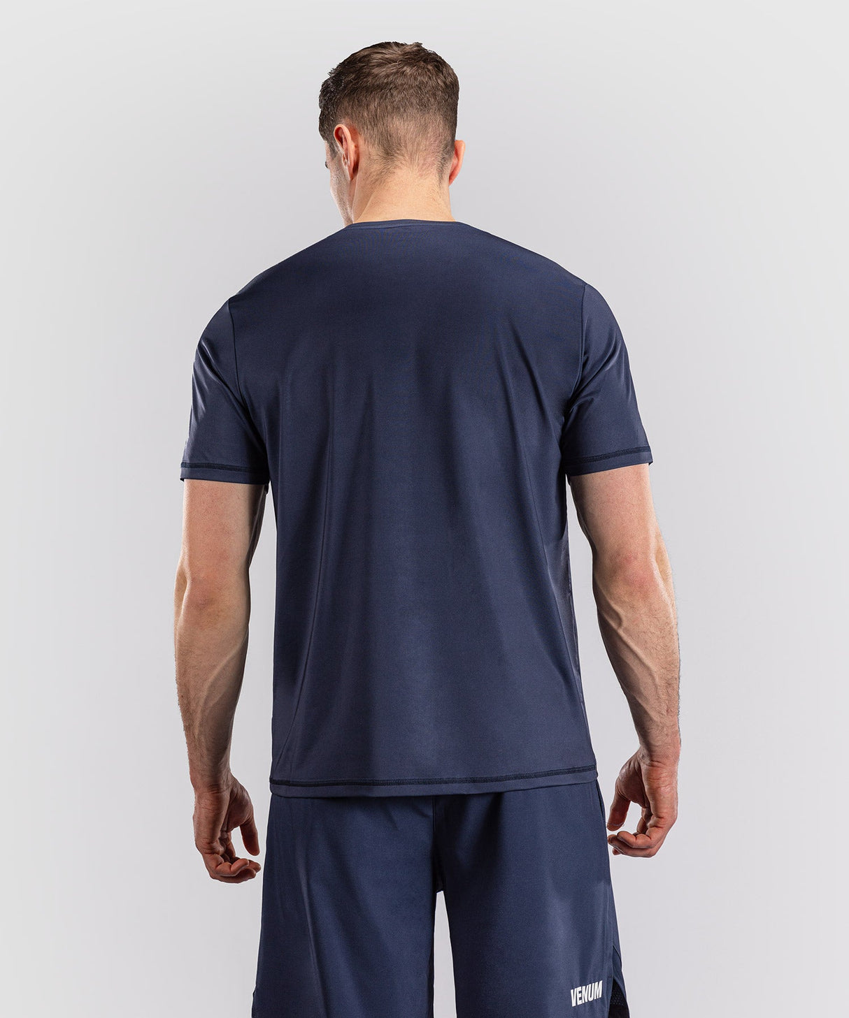 Venum T-Shirt Classic Dry Tech - Marineblauw/Wit