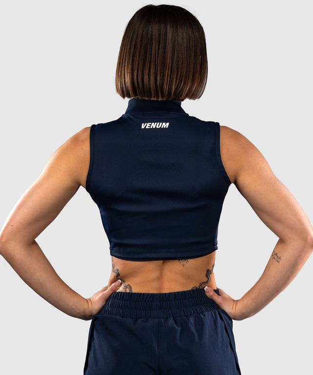Venum Crop Top Sculpt Shape Dam - Marinblå