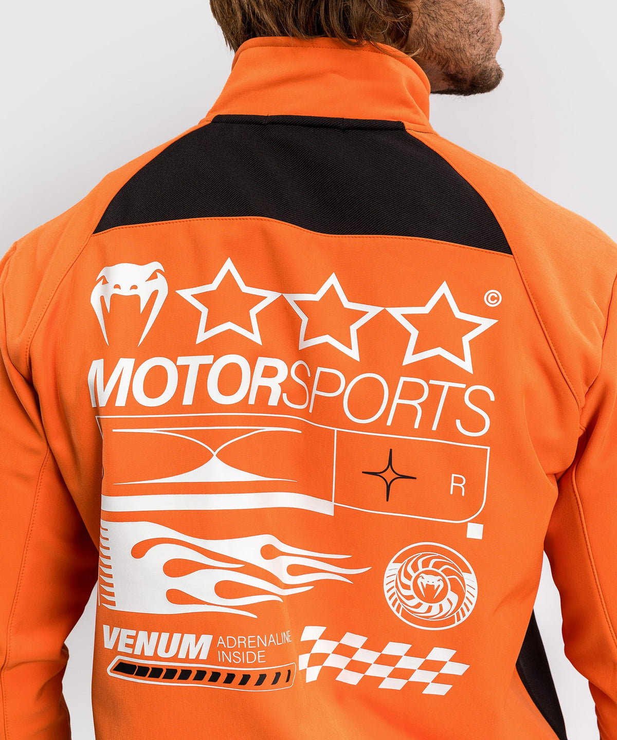 Venum Motorsport Softshell Jas - Oranje