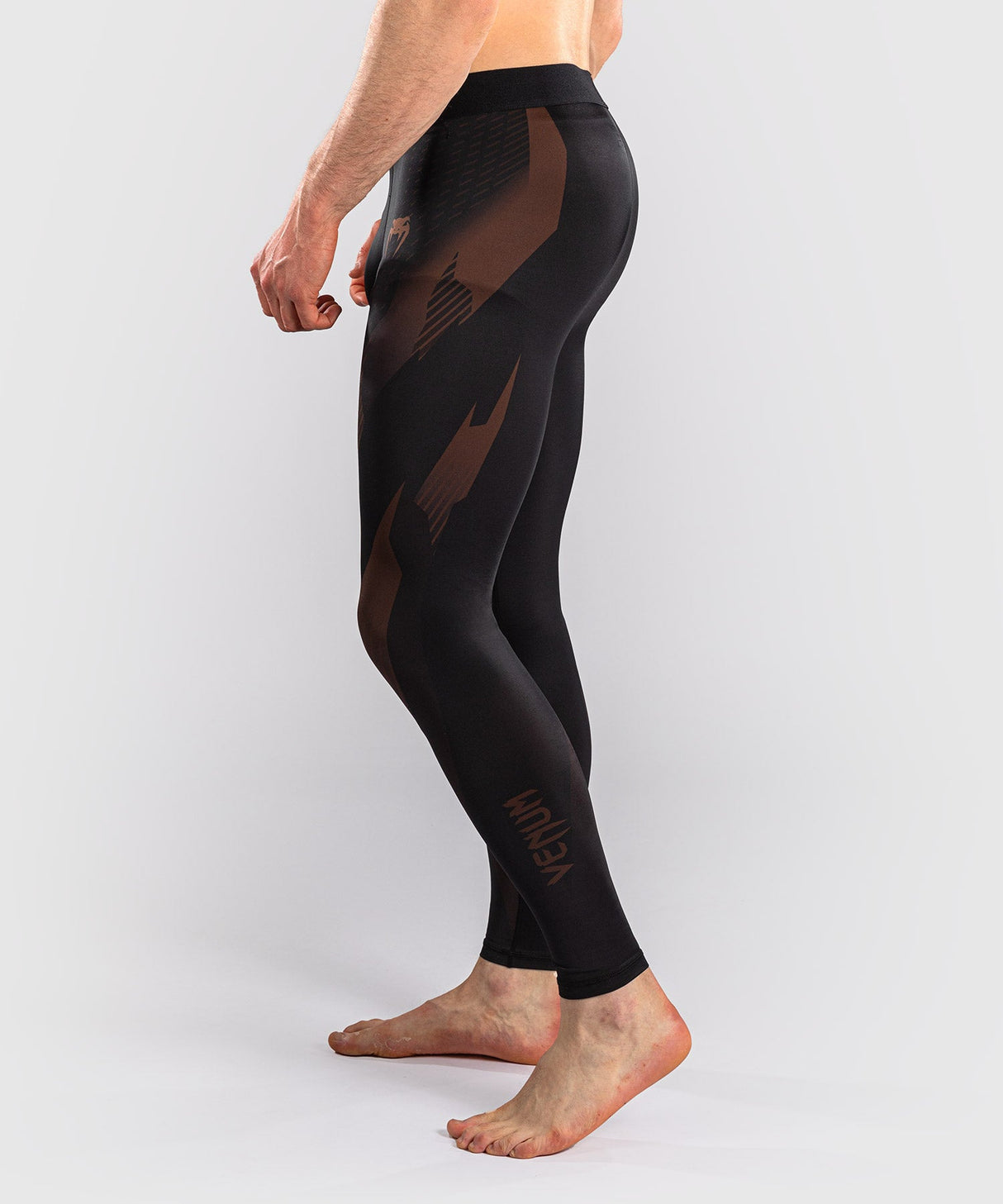 Venum Compressiebroek No-Gi 6.0 - Zwart/Bruin
