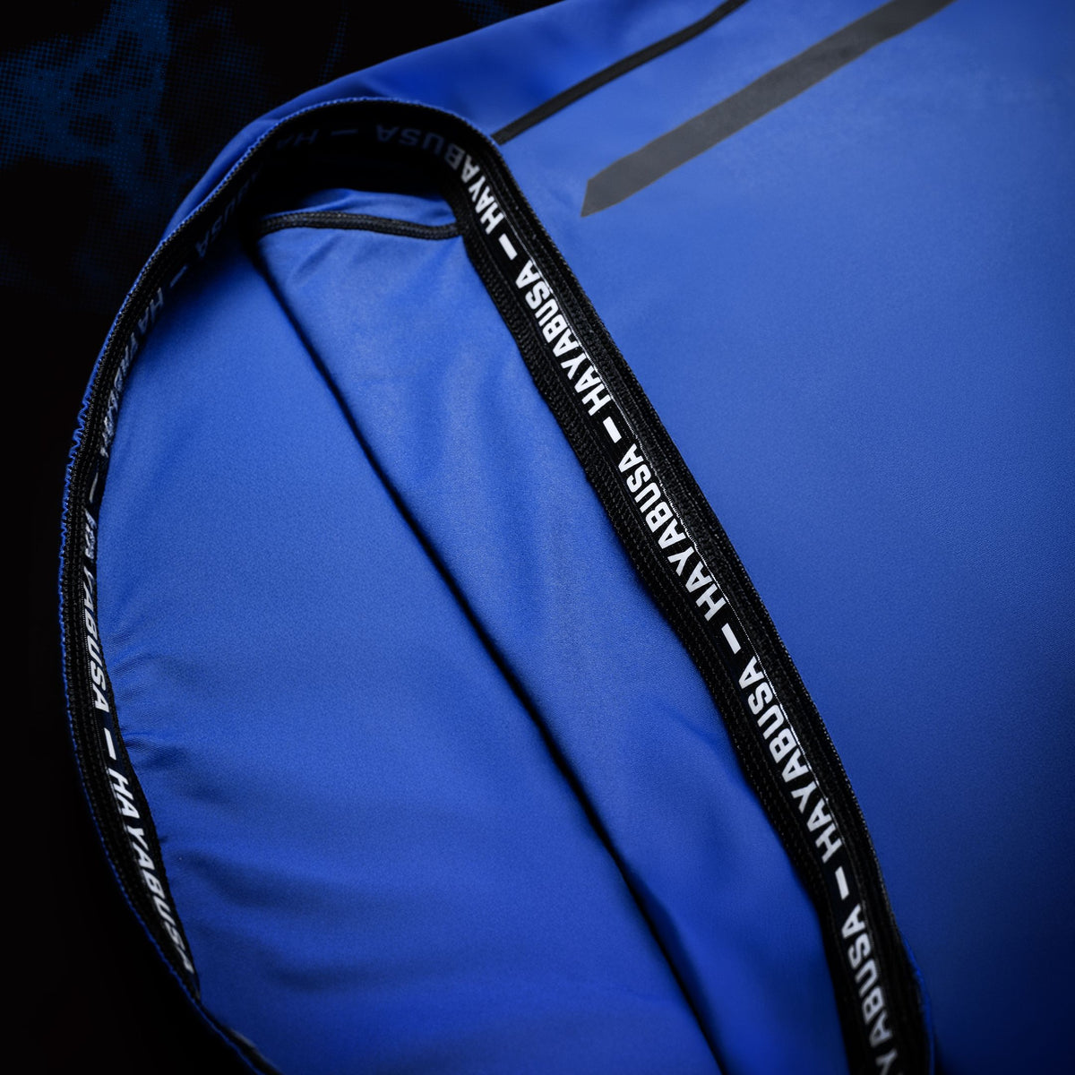 Hayabusa x UFC BJJ Rashguard Korte Mouwen - Zwart/Blauw