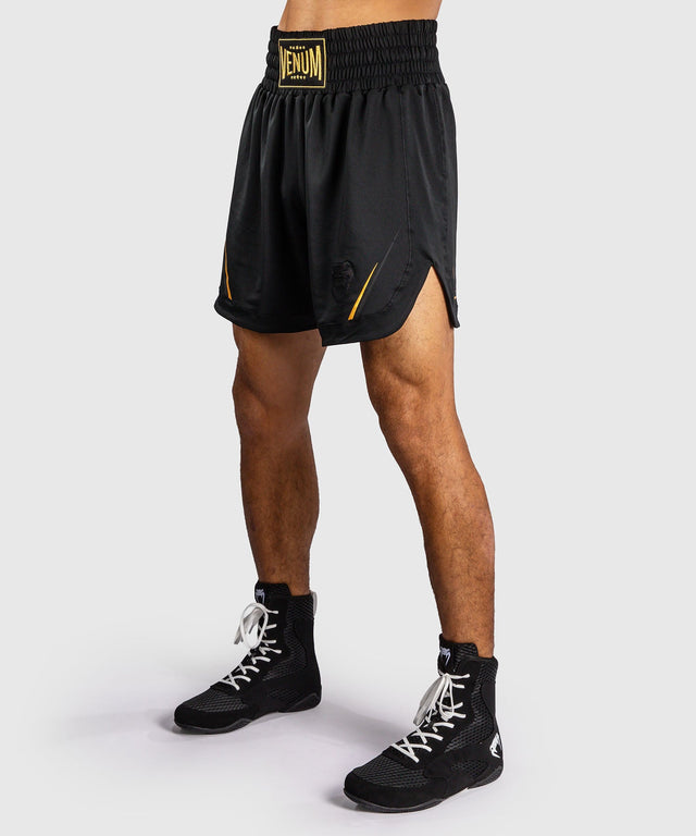 Calções de boxe Venum G-Core – Preto/Ouro